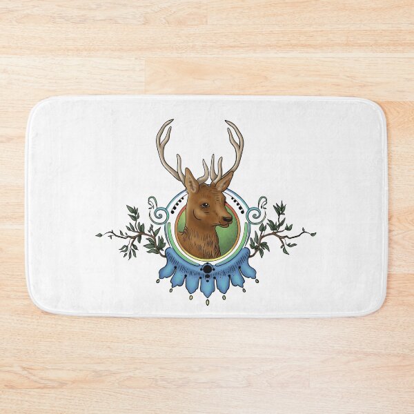 Item preview, Deer in Ornate Frame designed and sold by MystiqalMotifs.