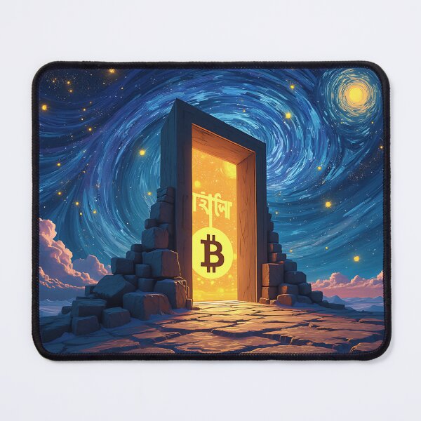 Item preview, Bitcoin Echo Resonance of Decentralization designed and sold by RadDeck.