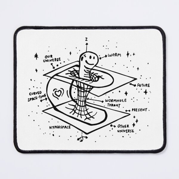 Item preview, Funny Time Travel Wormhole Black Hole Theory Universe Astrophysicist Cosmology in Fourth Dimension designed and sold by FociCreate.
