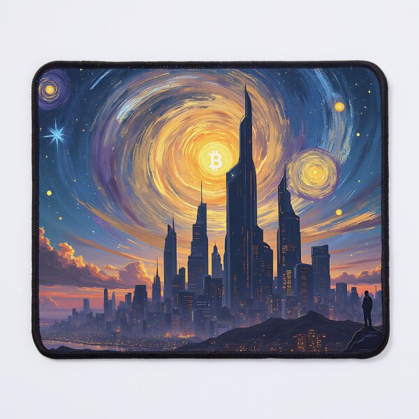 Item preview, Bitcoin Blaze Igniting Financial Freedom designed and sold by RadDeck.