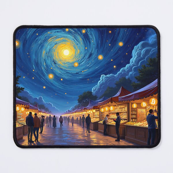 Item preview, Bitcoin Currents Flowing with Innovation designed and sold by RadDeck.
