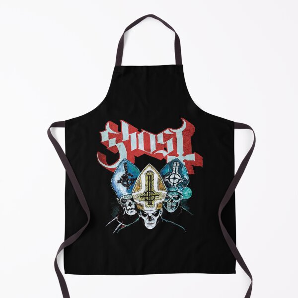 Item preview, Ghost Band Holy Trinity T-Shirt - Papa Emeritus Design - Rock Metal Fan Apparel designed and sold by GoldenOwlStore.