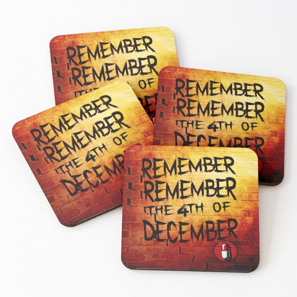 Item preview, REMEMBER REMEMBER THE 4TH OF DECEMBER RED PILL AWAKENING designed and sold by zptees.