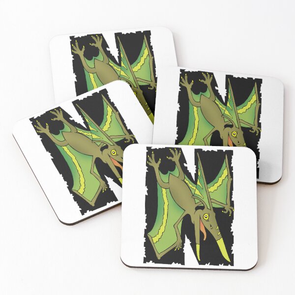 Item preview, Letter N Nyctosaurus designed and sold by alphatoons.