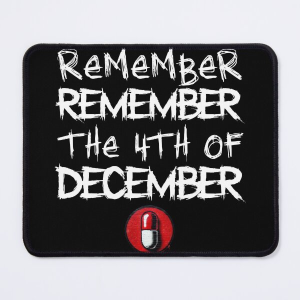 Item preview, REMEMBER REMEMBER THE 4TH OF DECEMBER RED PILL PROTEST designed and sold by zptees.