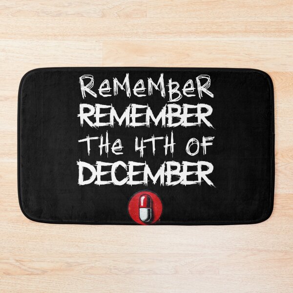 Item preview, REMEMBER REMEMBER THE 4TH OF DECEMBER RED PILL PROTEST designed and sold by zptees.