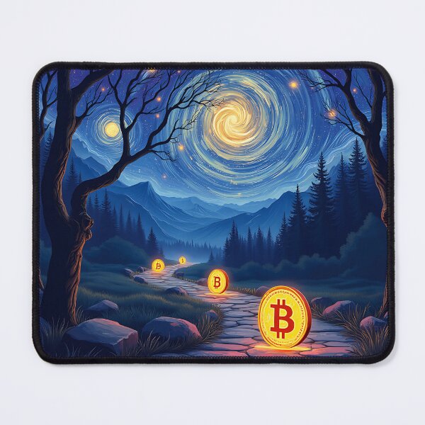 Item preview, Bitcoin Labyrinth Navigating the Crypto Maze designed and sold by RadDeck.