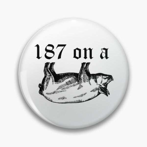 Item preview, 187 designed and sold by MilitantEmpath.