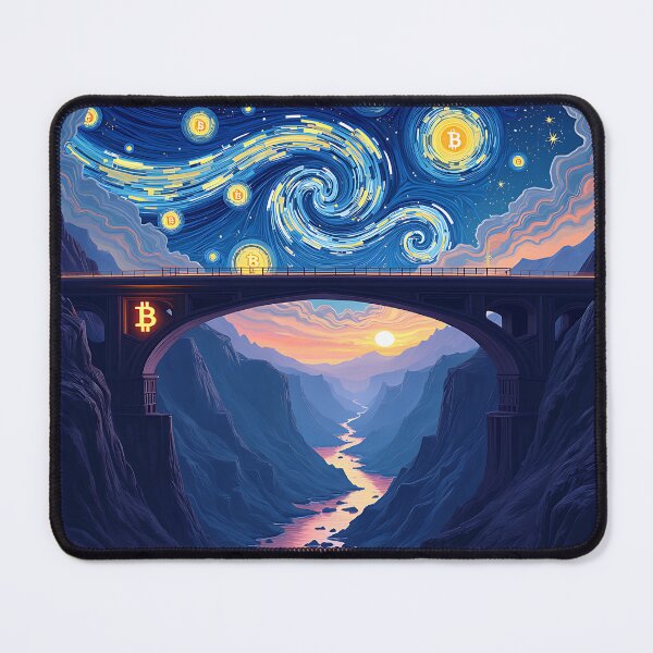 Item preview, Bitcoin Nexus Connecting a Decentralized World designed and sold by RadDeck.