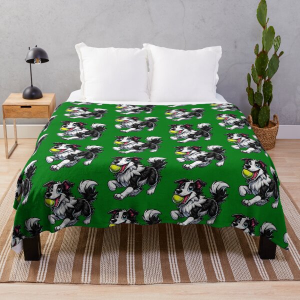 Item preview, Playful Border Collie with Tennis Ball designed and sold by ChrisButler.