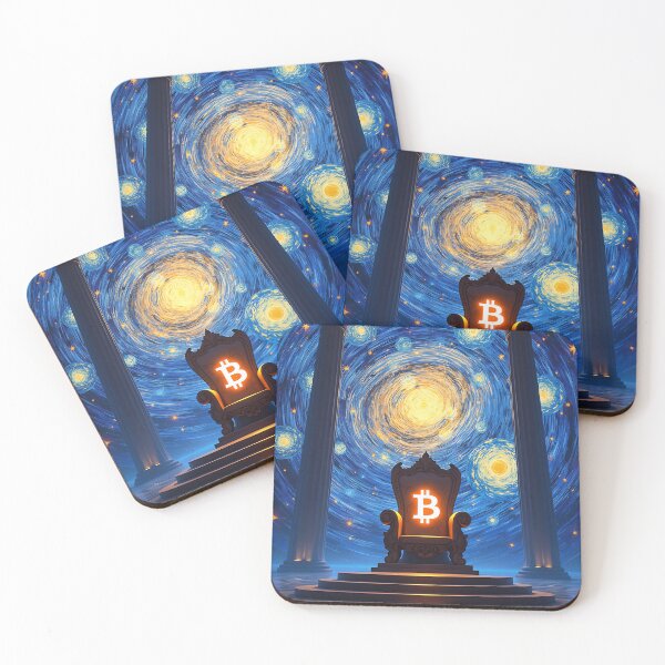 Item preview, Bitcoin Radiance Glowing with Financial Brilliance designed and sold by RadDeck.