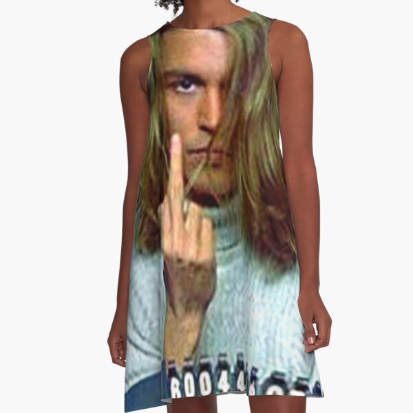 Caught A-Line Dress