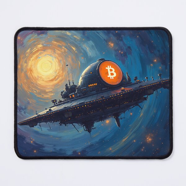 Item preview, Bitcoin Ascent Scaling New Financial Heights designed and sold by RadDeck.