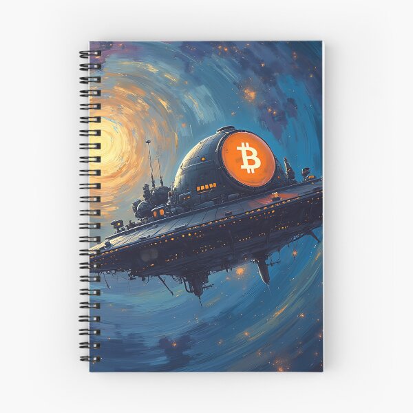 Item preview, Bitcoin Ascent Scaling New Financial Heights designed and sold by RadDeck.