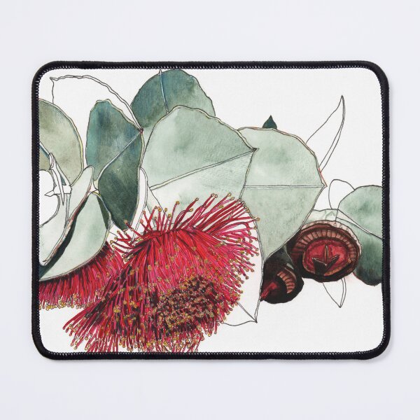 Item preview, Eucalyptus Mallee flowers red gum nut  designed and sold by blueidesign.