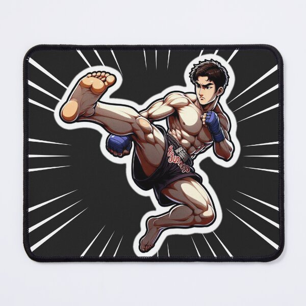Item preview, Life is like Muay Thai you’ll get kicked, but make sure to kick back. designed and sold by Hatomomox.