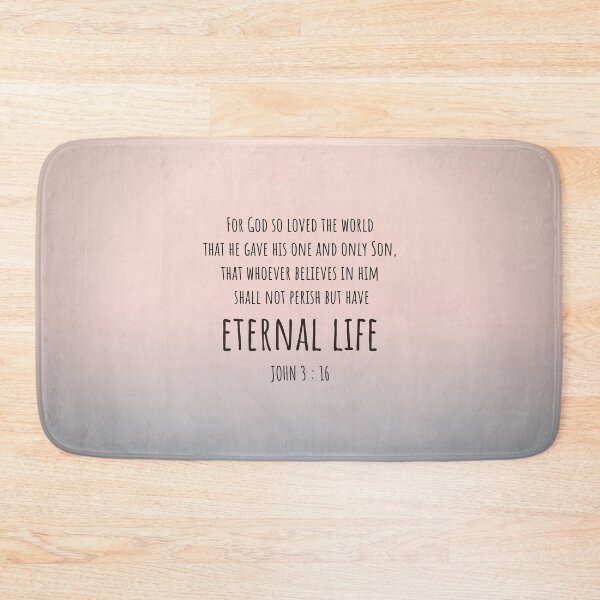 Item preview, John 3 : 16 - For God so loved the world - Bible Passage designed and sold by JF Designs.