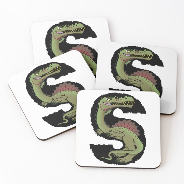 Item preview, Letter S Spinosaurus designed and sold by alphatoons.