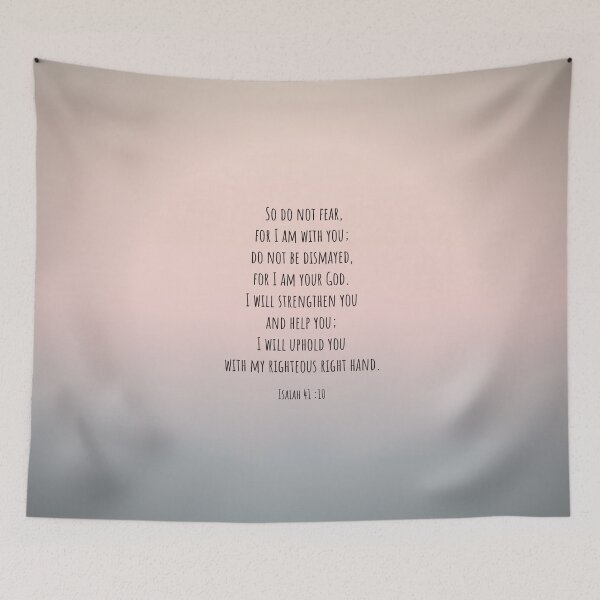 Item preview, Isaiah 41: 10 - Do not fear - Bible Passage designed and sold by JF Designs.