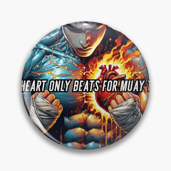 Item preview, My heart only beats for Muay Thai designed and sold by Hatomomox.