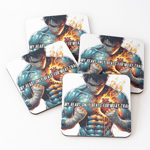Item preview, My heart only beats for Muay Thai designed and sold by Hatomomox.