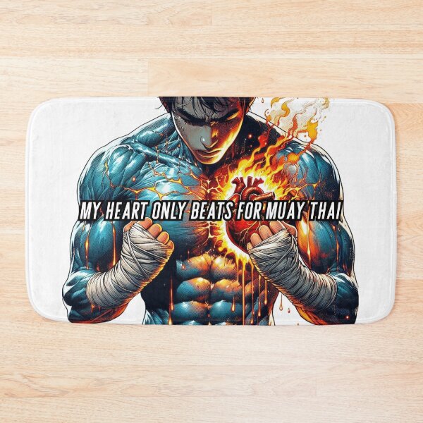 Item preview, My heart only beats for Muay Thai designed and sold by Hatomomox.