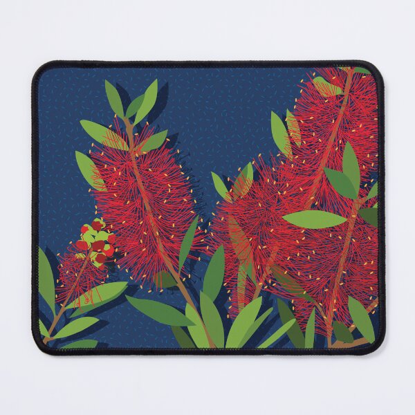 Item preview, Bottlebrush Crimson Flowers Australian Flora designed and sold by blueidesign.