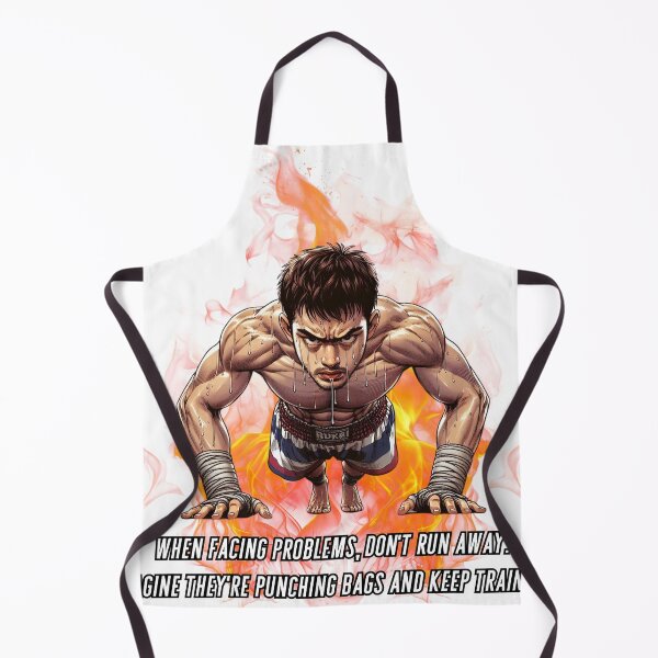 Item preview, When facing problems, don’t run away. Imagine they’re punching bags and keep training! designed and sold by Hatomomox.