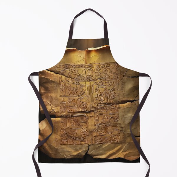 Item preview, Aztec-inspired parchment design designed and sold by Skye Ryan-Evans.