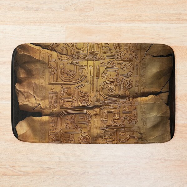 Item preview, Aztec-inspired parchment design designed and sold by Skye Ryan-Evans.