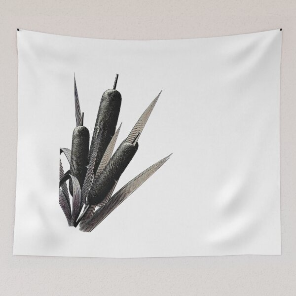Item preview, Minimalist Cattail Elegance designed and sold by becauseturkey.