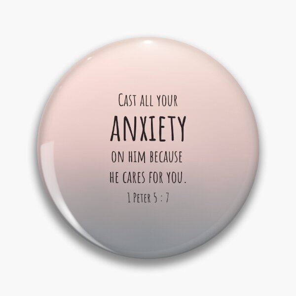 Item preview, 1 Peter 5 : 7 - Cast your anxiety - Bible Passage designed and sold by JF Designs.