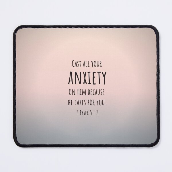 Item preview, 1 Peter 5 : 7 - Cast your anxiety - Bible Passage designed and sold by JF Designs.