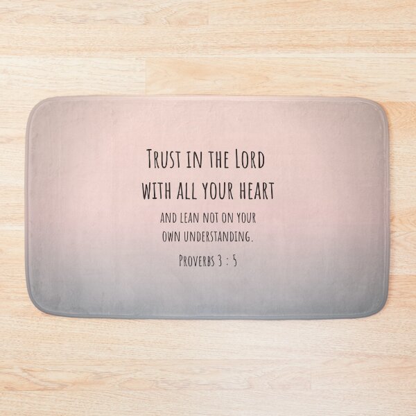 Item preview, Proverbs 3 : 5 - Trust in the Lord - Bible Passage designed and sold by JF Designs.