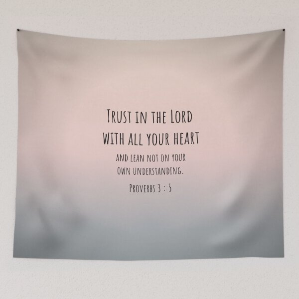 Item preview, Proverbs 3 : 5 - Trust in the Lord - Bible Passage designed and sold by JF Designs.