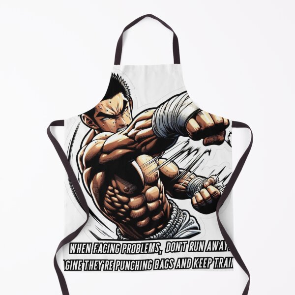 Item preview, When facing problems, don’t run away. Imagine they’re punching bags and keep training! designed and sold by Hatomomox.