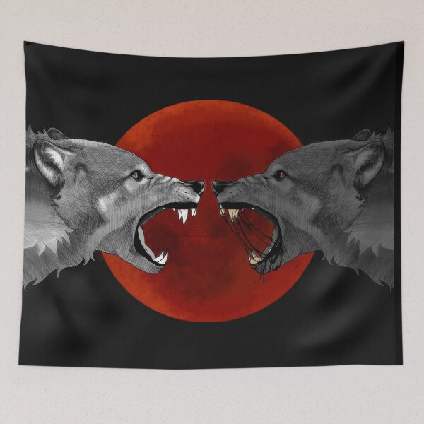 Item preview, Two Wolves designed and sold by dovepuke.