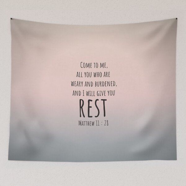 Item preview, Matthew 11 : 28 - I will give you rest - Bible Passage designed and sold by JF Designs.