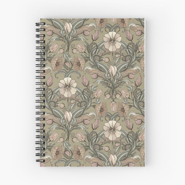 Item preview, Art Nouveau seamless pattern, floral by Lena Terzi designed and sold by Olena Terzi.