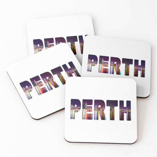 Item preview, PERTH - Western Australia Cityscape over the Swan River designed and sold by Adam Gormley.