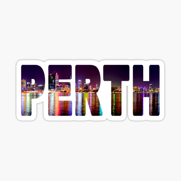 Item preview, PERTH - Western Australia Cityscape over the Swan River designed and sold by Adam Gormley.