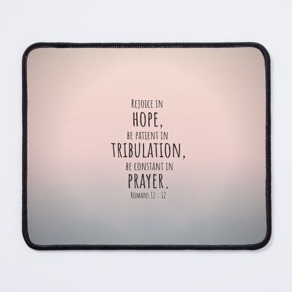 Item preview, Romans 12 : 12 - Rejoice in hope - bible passage designed and sold by JF Designs.