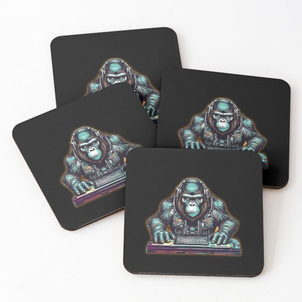 Item preview, Cyberetic Gorilla, the best DJ. designed and sold by DONandEK.