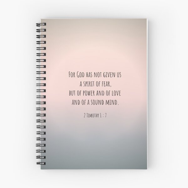 Item preview, 2 Timothy 1 : 7 - For god has given us - Bible passage designed and sold by JF Designs.