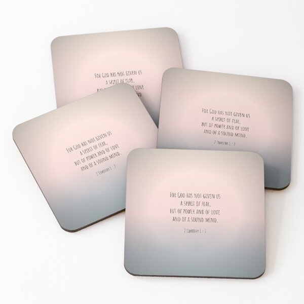 Item preview, 2 Timothy 1 : 7 - For god has given us - Bible passage designed and sold by JF Designs.