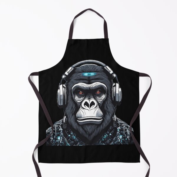 Item preview, Gorilla listens to good musić. designed and sold by DONandEK.