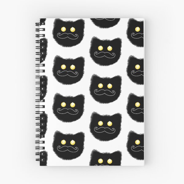 Item preview, Kuroneko with Mustache. designed and sold by MichiJowi.