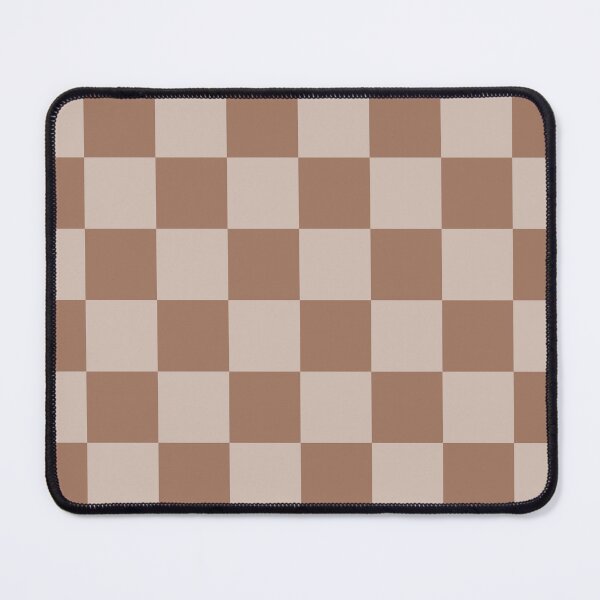 Item preview, Pantone Color of the Year 2025: Mocha Mousse Checkered Pattern Design designed and sold by junkydotcom.