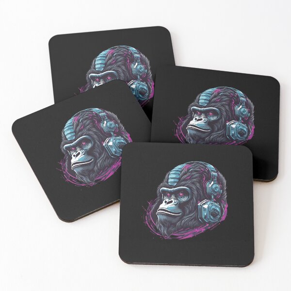 Item preview, Cybernetic Gorilla. Music my life. designed and sold by DONandEK.