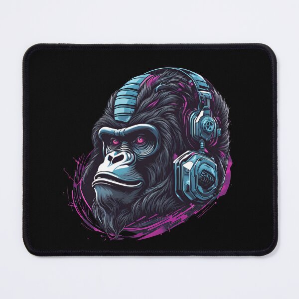 Item preview, Cybernetic Gorilla. Music my life. designed and sold by DONandEK.
